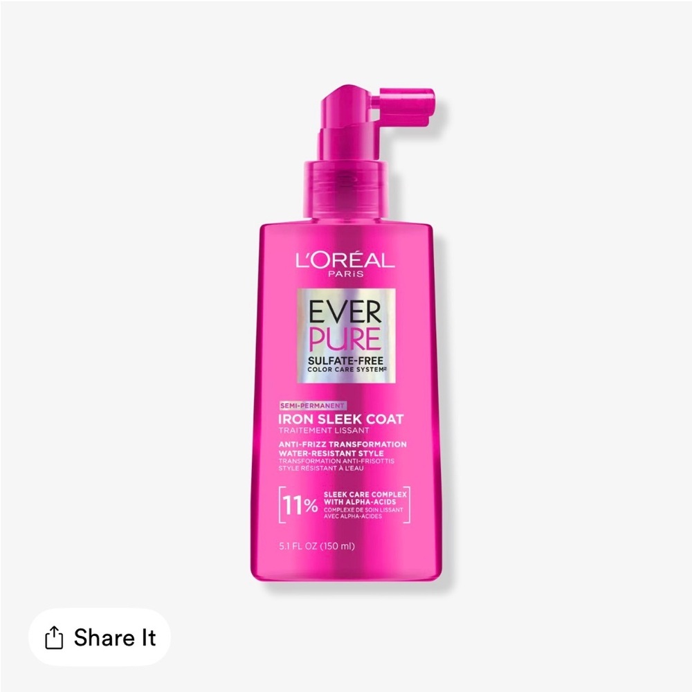 L’Oréal EverPure Sulfate Free Iron Sleek Coat